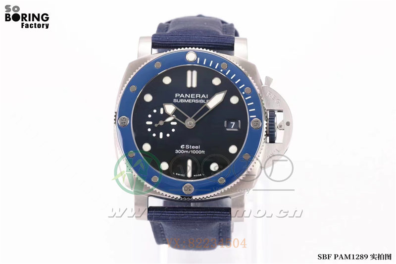 SBF廠(VS廠)沛納海pam1289藍(lán)色圈口做工評(píng)測(cè)（sbf廠沛納海1289怎么樣）
