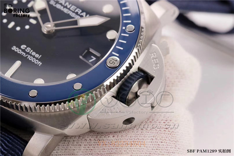 SBF廠(VS廠)沛納海pam1289藍(lán)色圈口做工評(píng)測(cè)（sbf廠沛納海1289怎么樣）