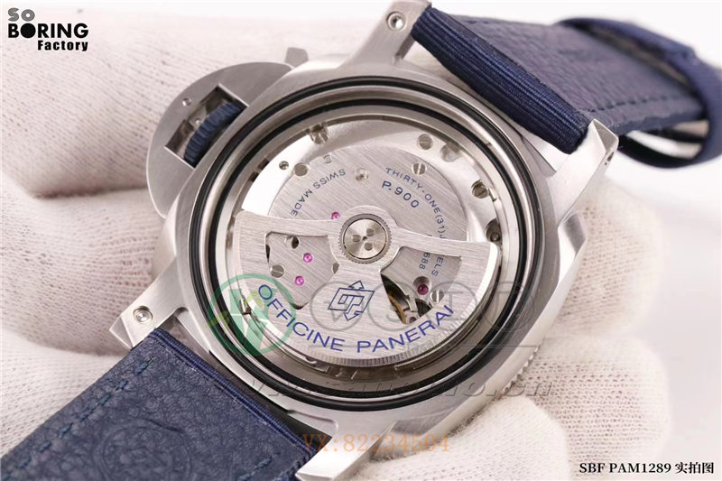 SBF廠(VS廠)沛納海pam1289藍(lán)色圈口做工評(píng)測(cè)（sbf廠沛納海1289怎么樣）