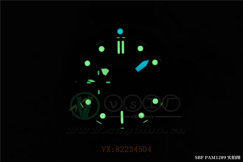 SBF廠(VS廠)沛納海pam1289藍(lán)色圈口做工評(píng)測(cè)（sbf廠沛納海1289怎么樣）