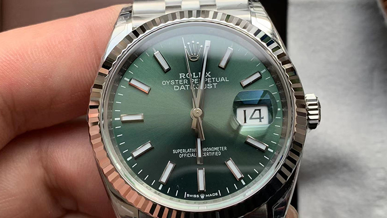 VS廠勞力士日志36mm綠盤細(xì)節(jié)怎么樣（vs廠日志綠盤對版嗎）
