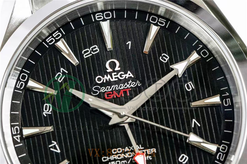 VS廠歐米茄海馬150米GMT黑盤細(xì)節(jié)如何（vs廠海馬150雙時區(qū)值得入手嗎）