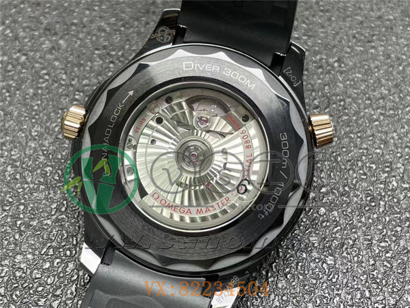 vs廠海馬300墨黑間玫瑰金款做工評測（vs廠海馬300墨黑盤怎么樣）