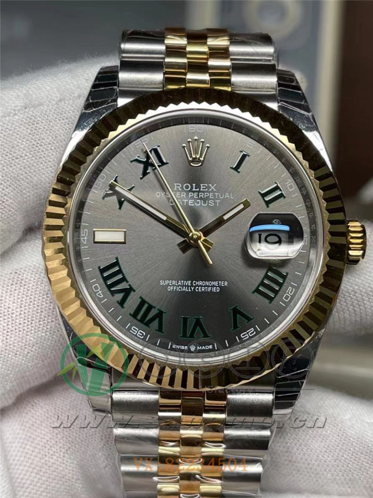 VS廠勞力士36日志型間金綠蘿細節怎么樣