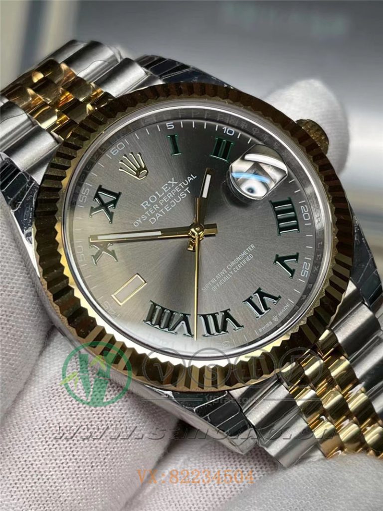 VS廠勞力士36日志型間金綠蘿細節怎么樣