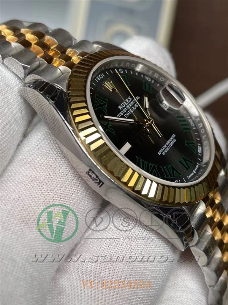 VS廠勞力士36日志型間金綠蘿細節怎么樣