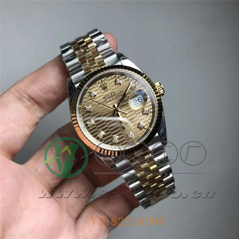 vs廠勞力士36日志間黃金格子紋盤復刻腕表評測（vs廠日志間金格子紋怎么樣）