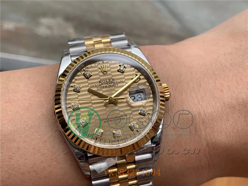 vs廠勞力士36日志間黃金格子紋盤復刻腕表評測（vs廠日志間金格子紋怎么樣）