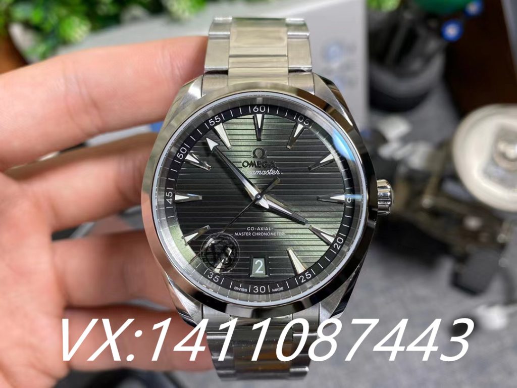 vs廠歐米茄海馬150柚木綠對比正品，以及兩種辨別方法