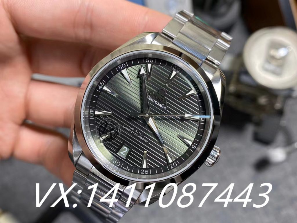 vs廠歐米茄海馬150柚木綠對比正品，以及兩種辨別方法