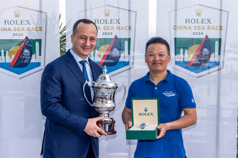 雄姿英發！2024勞力士中國海帆賽雙料冠軍HappyGo號閃耀登場