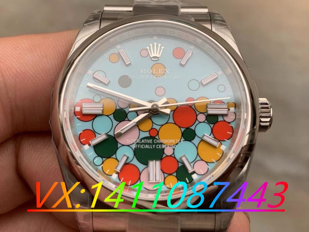 VS廠勞力士恒動蒂芙尼彩色泡泡盤做工質量如何？