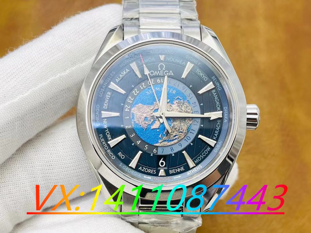 VS廠歐米茄海馬150世界時對比正品評測