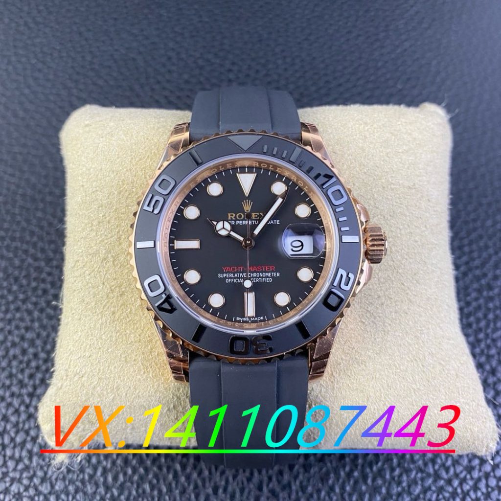 VS廠勞力士玫瑰金游艇的3235機(jī)芯和正品比起來會不會一眼假呀？