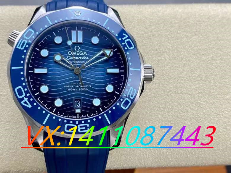 VS廠歐米茄海馬300冰藍(lán)面質(zhì)量揭秘：完美還原，詮釋至高境界