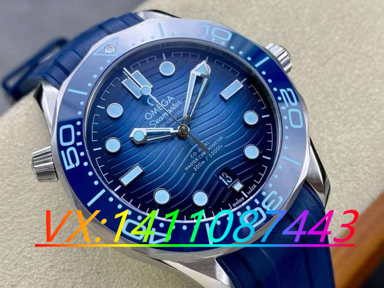 VS廠歐米茄海馬300冰藍(lán)面質(zhì)量揭秘：完美還原，詮釋至高境界