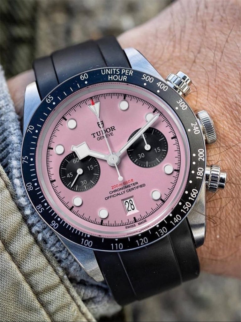 TUDOR帝舵表攜手周杰倫發布“杰倫粉”碧灣計時腕表特別版