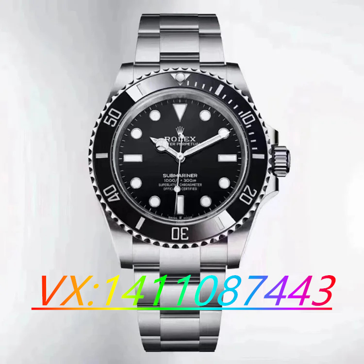 VS廠勞力士無日歷黑水鬼41mm復刻表的細節評測