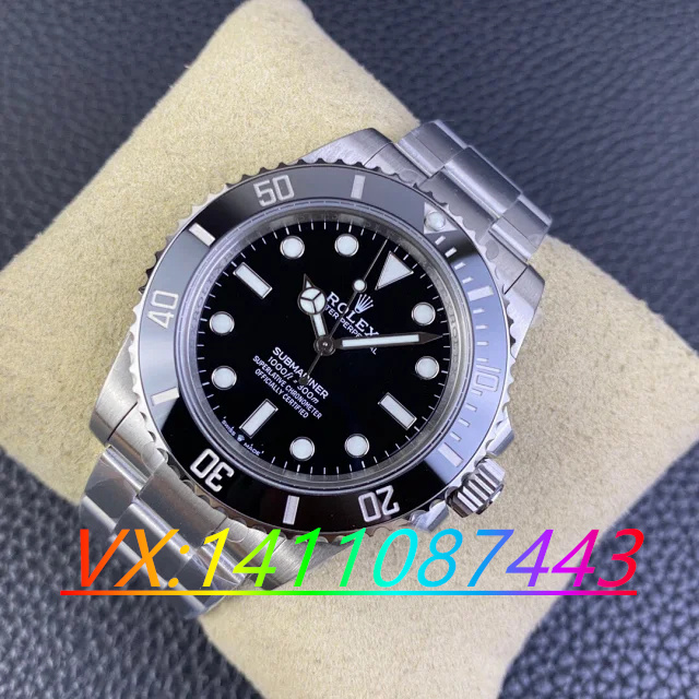 VS廠勞力士無日歷黑水鬼41mm復刻表的細節評測