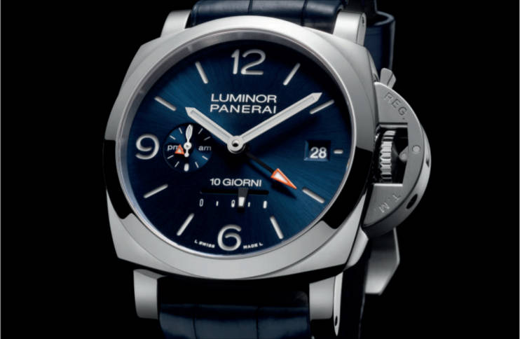 沛納海創新推出Luminor廬米諾系列44毫米十日動儲兩地時自動上鏈腕表PAM1482
