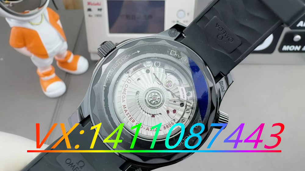 VS廠歐米茄海馬300黑武士細節(jié)評測