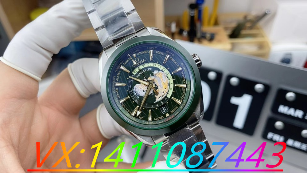 VS廠歐米茄海馬150世界時對比正品評測