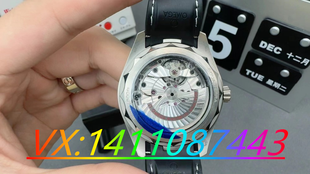 VS廠歐米茄世界時鈦灰海馬的實拍細節(jié)測評