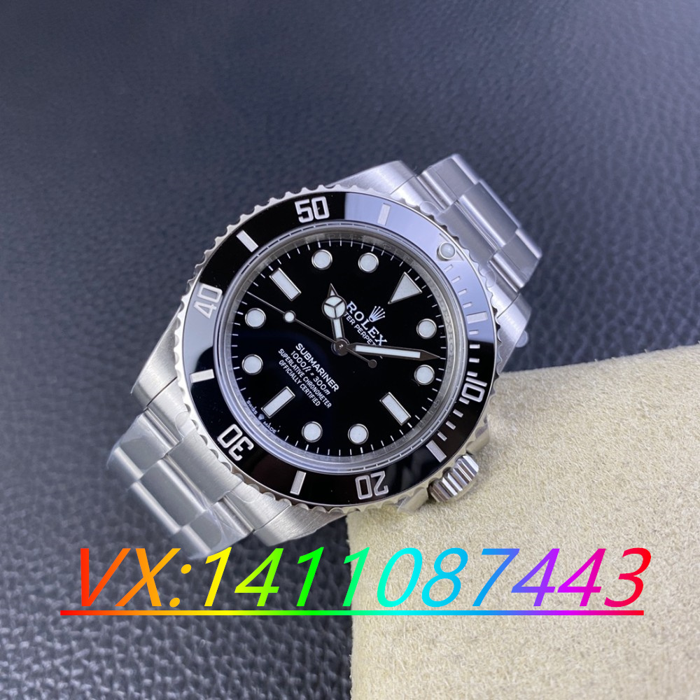 VS廠勞力士無日歷黑水鬼41mm復(fù)刻表工藝解密