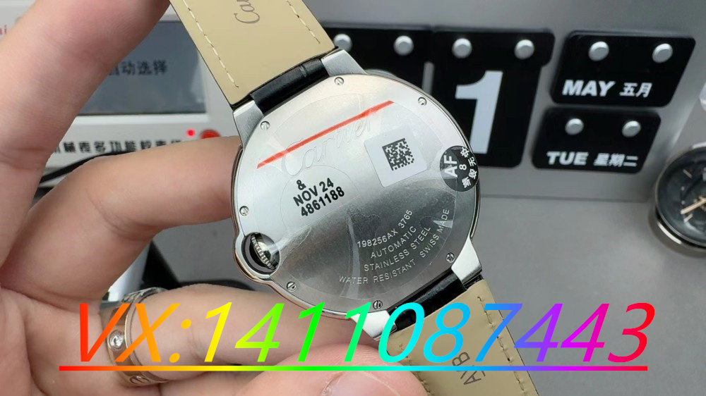 AF廠卡地亞藍氣球雙排鉆搭配2824機芯做工細節怎么樣？