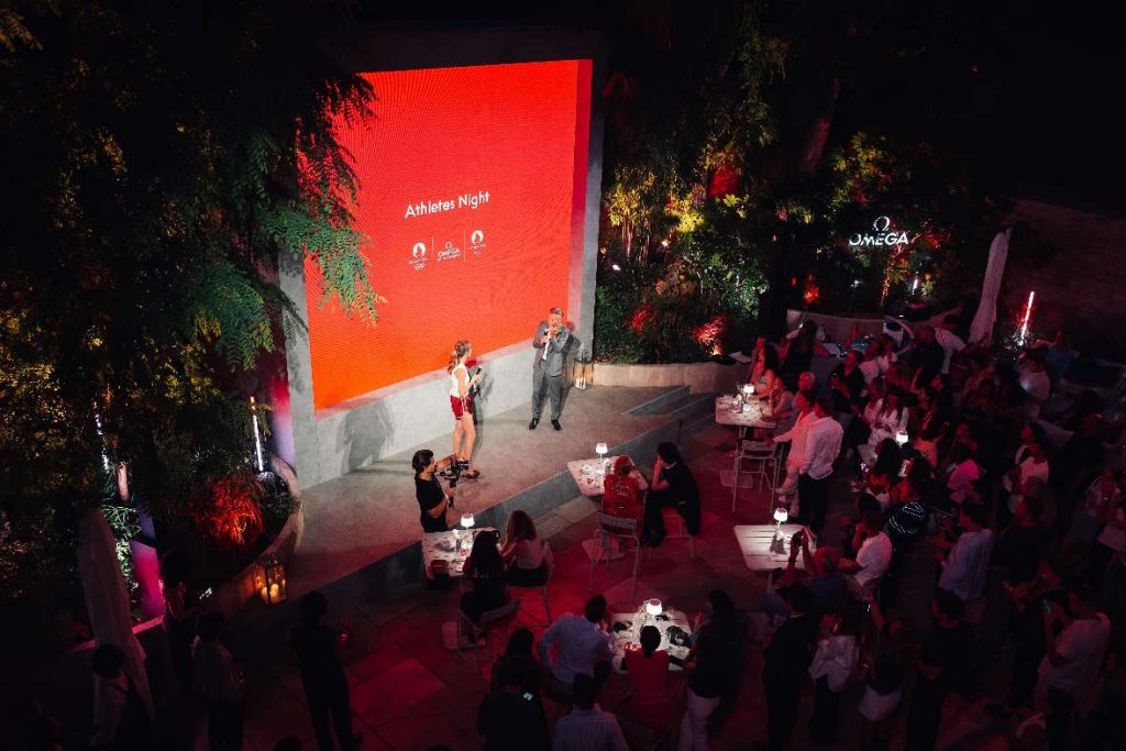 奧運成績榮耀加冕，歐米茄之家之夜璀璨綻放