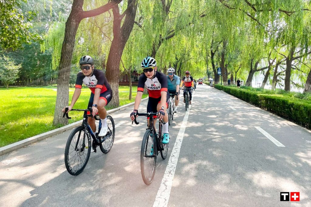 天梭騰智·無界系列，騎行盛事驚艷沈陽