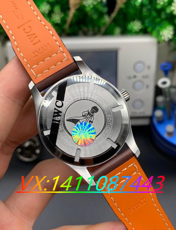 V7廠萬國馬克十八IW328101霧藍實拍