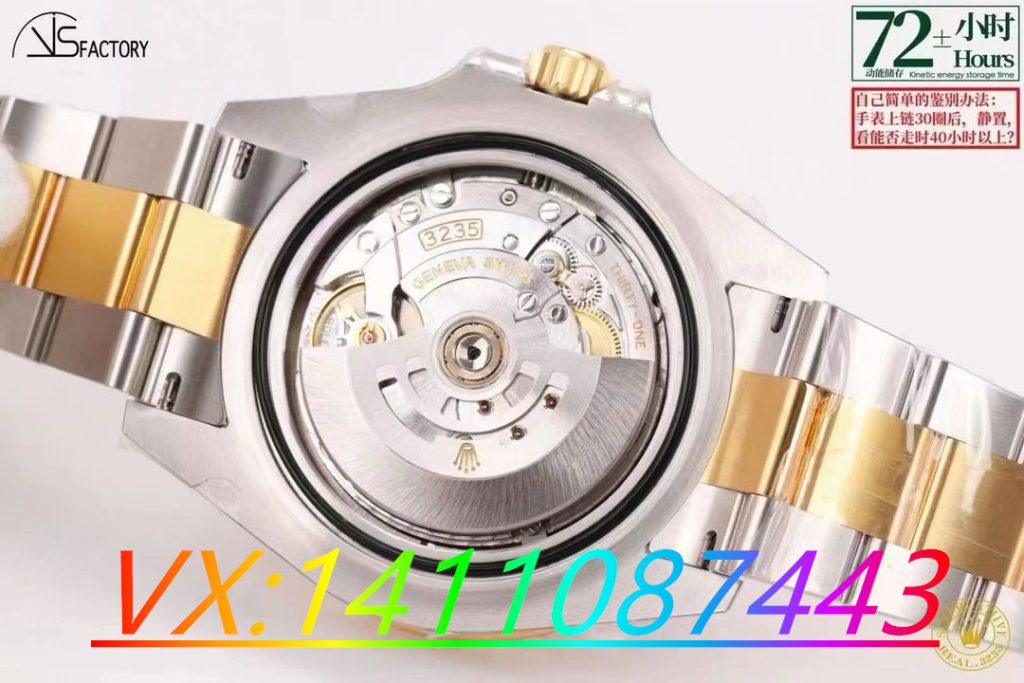 VS廠新款勞力士單黃鬼王間金海使型復(fù)刻表做工深度評測