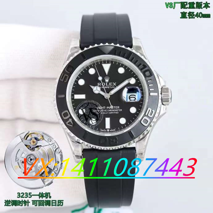 VS廠勞力士白金游艇配置版3235機(jī)芯測(cè)評(píng)