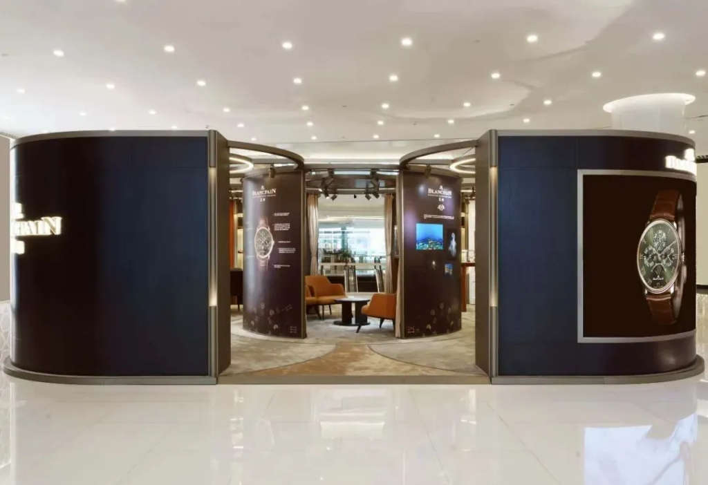 寶珀經典V系列腕表展于無錫恒隆廣場啟幕