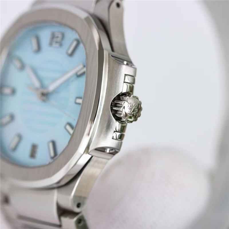 百達.翡麗運動優雅鸚鵡螺女款復刻腕表PP7008：細節見真章