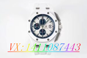 APS廠愛彼26400藍白色調搭配腕表做工怎么樣