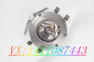 APS廠愛彼26400藍白色調搭配腕表做工怎么樣