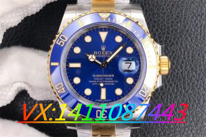 VS工廠勞力士間金藍水鬼40mm款男士復刻表怎么樣