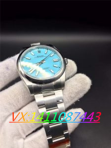 VS廠勞力士36蠔式蒂芙尼藍復刻腕表細節解讀