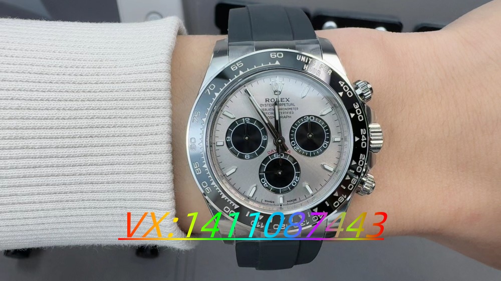 C廠勞力士黑熊貓迪通拿測評上海4131機芯版，入手前必看！