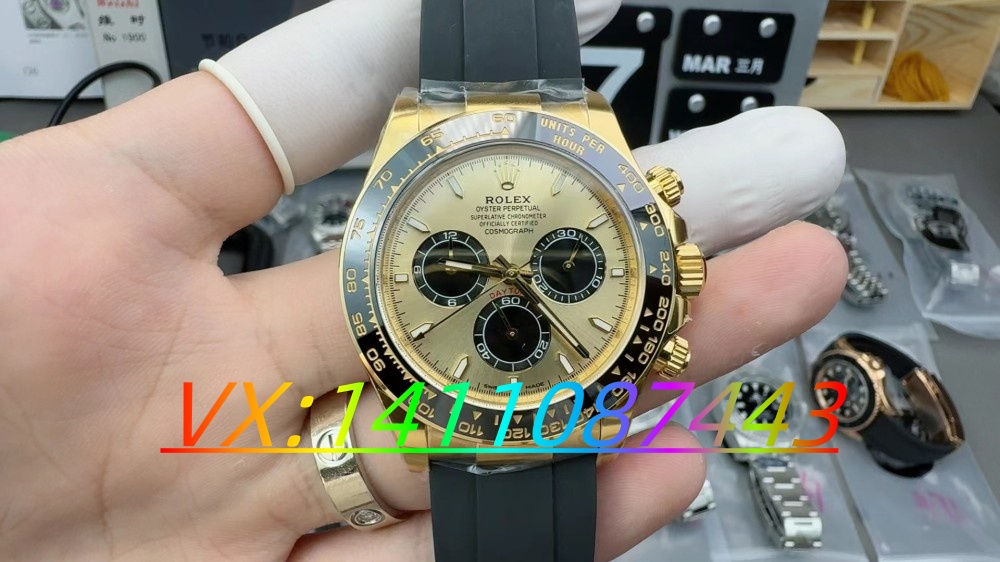 C廠勞力士余文樂同款迪通拿配置4131機芯版本參考細節