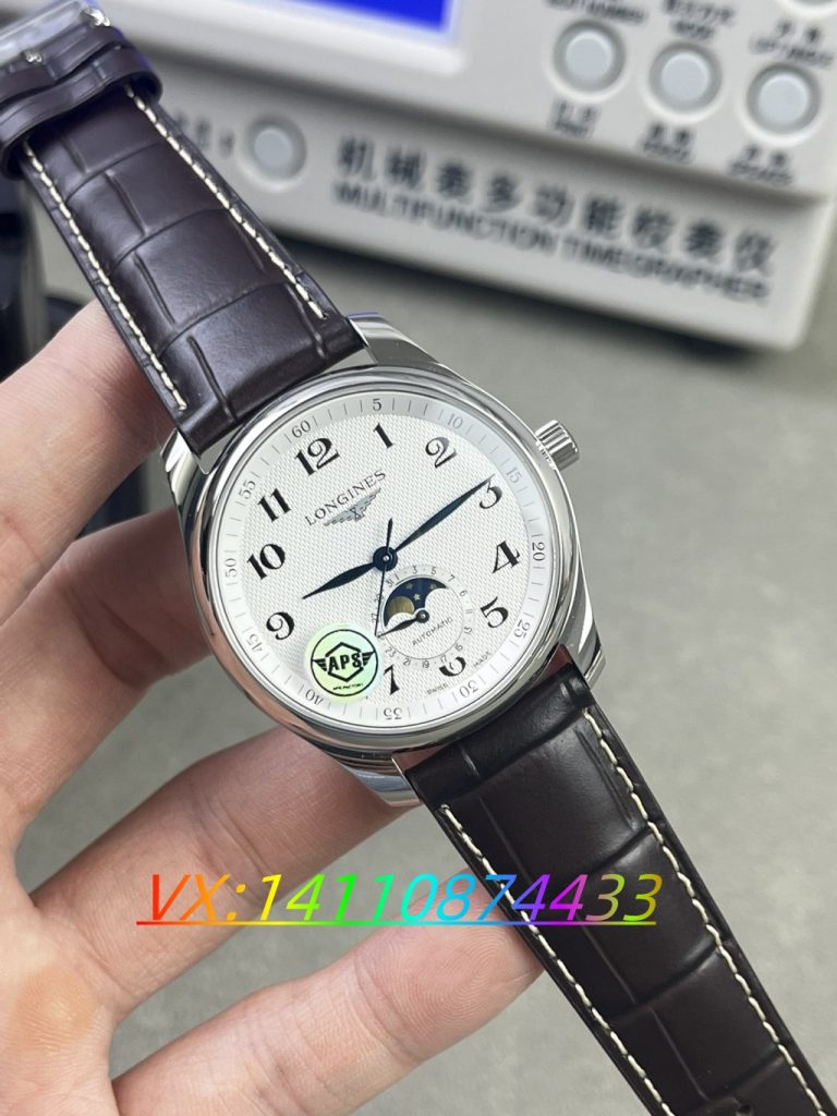 APS廠浪琴月相做工細節全面評測