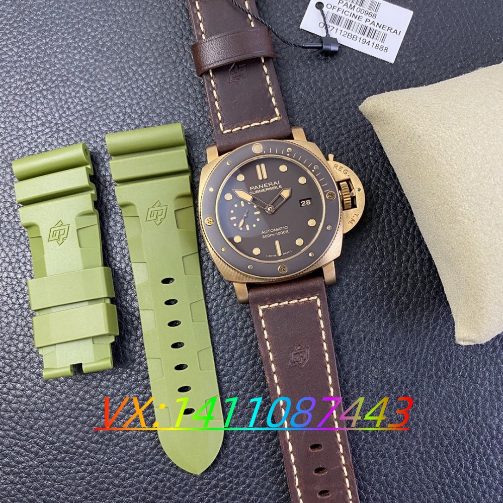 如何辨別VS廠沛納海968青銅質量（沛納海手表鑒定真假方法）