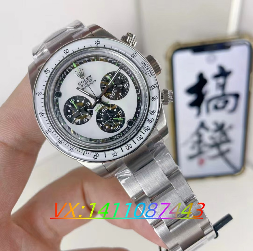 ADG全新打造勞力士迪通拿改裝4130機芯加夜光才是亮點