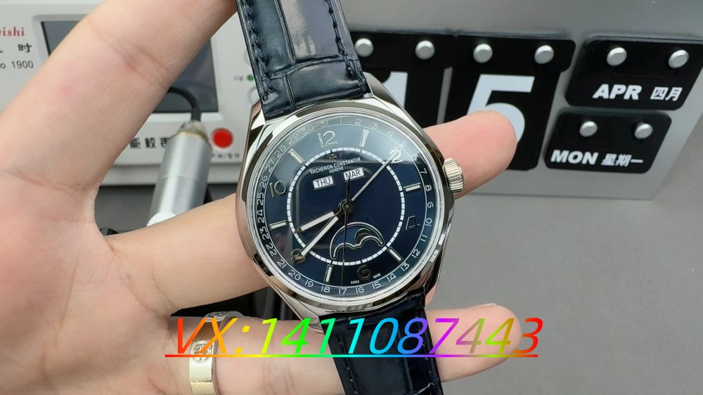 MX廠江詩丹頓伍陸之型4000E全日歷月相腕表評測