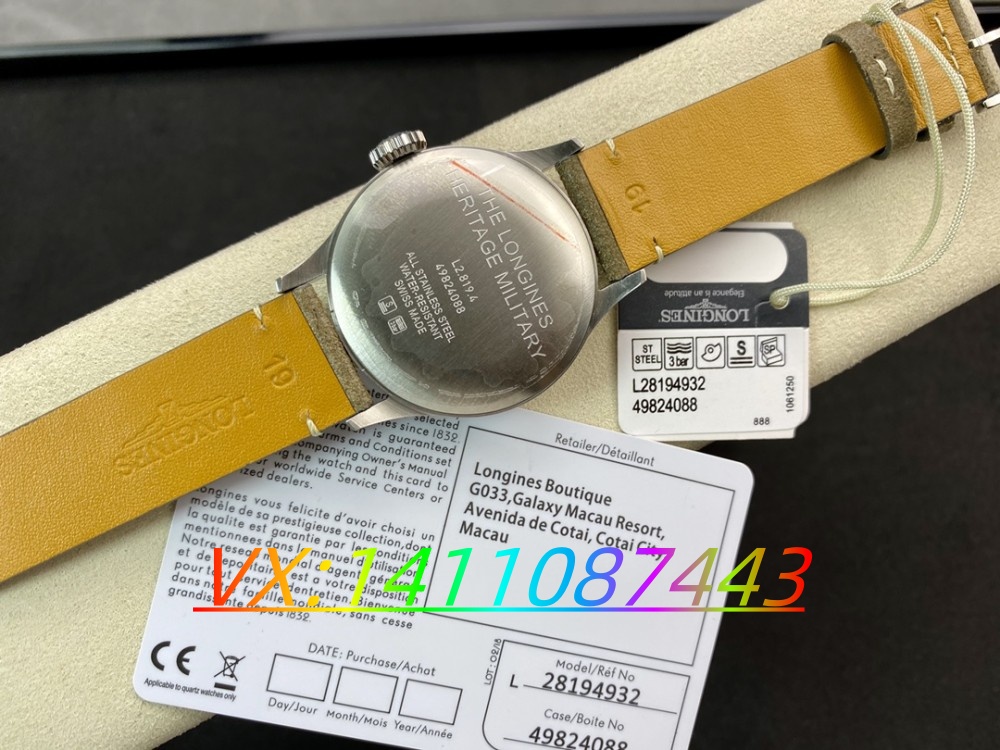 JA廠浪琴小雀斑腕表做工細節深度剖析?