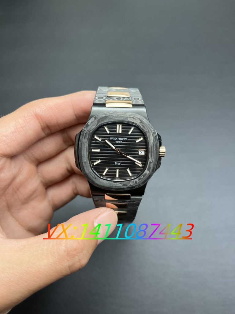 DIW百達翡麗碳纖維鸚鵡螺5711改裝表實拍測評?