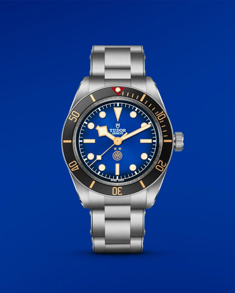 為慶賀國際米蘭斬獲第二顆星,TUDOR帝舵特別推出限量版Black-Bay58手表