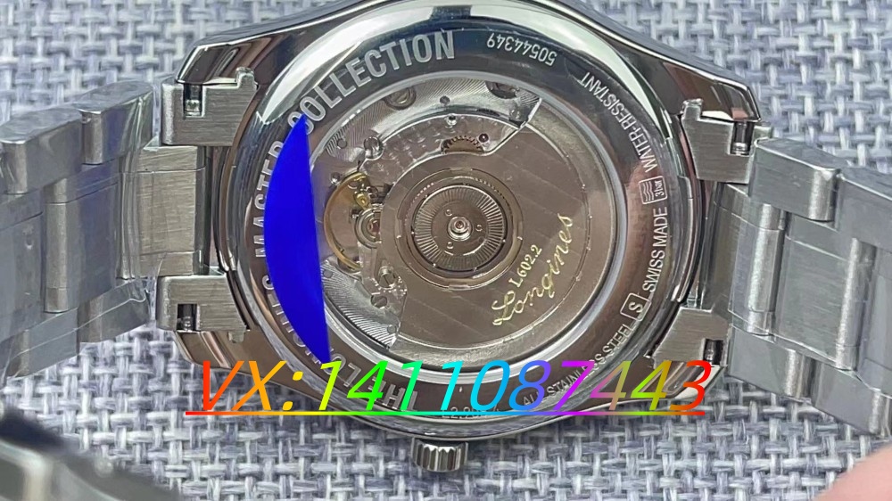 APS廠浪琴大嘴真動能顯示搭配L602機芯:細節(jié)之處見真章